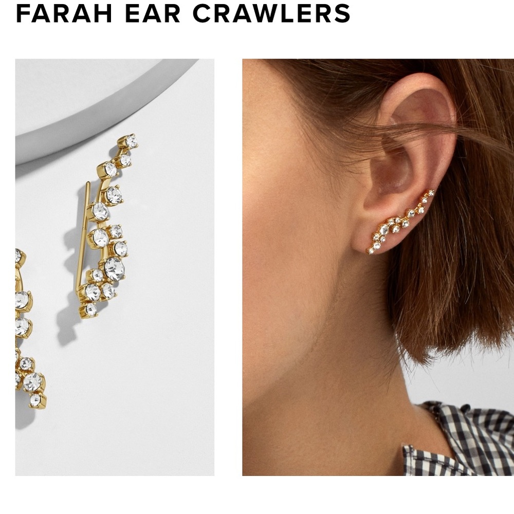 NWT - baublebar ear crawlers